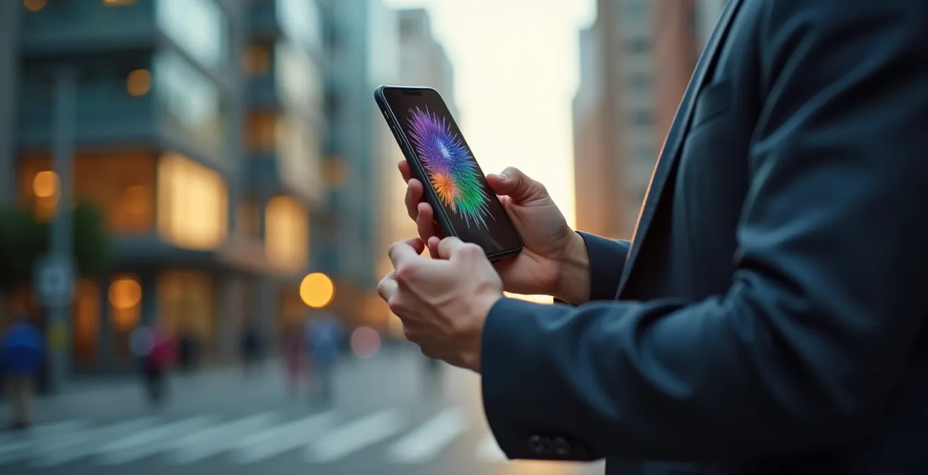 Comercial en ambiente urbano usando tecnología móvil para actualización de datos