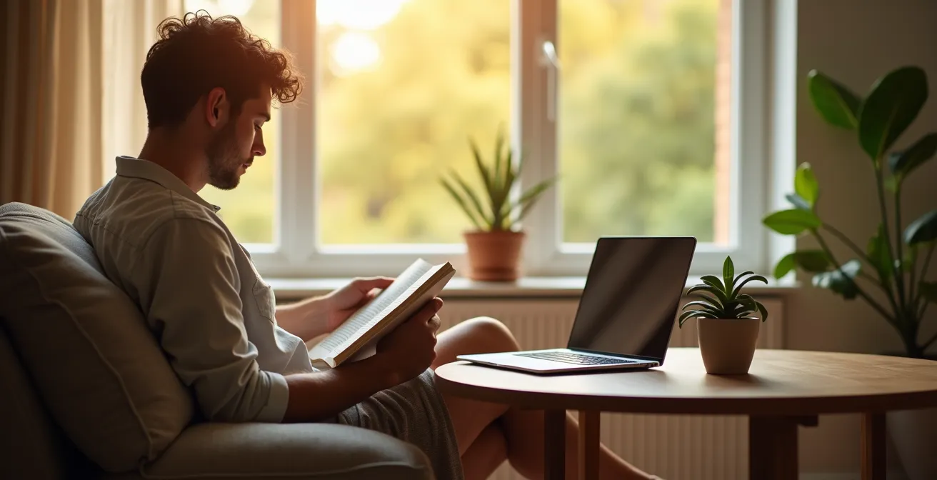 Equilibrio entre disponibilidad y descanso en gestión de redes sociales